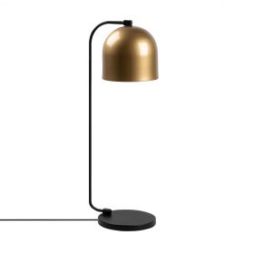 Lampa de masa, Epika - 12246, Fulgor, 17 x 22 x 60 cm, 1 x E14, 40W, auriu/negru