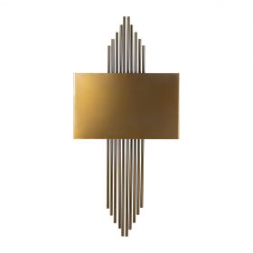 Aplica de perete, 615 - A, Opviq, 22 x 10 x 75 cm, 1 x E27, 40W, aramiu antic