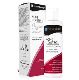 PHARMACORE ACNE CONTROL GEL DE CURATARE 150ML