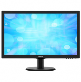 Monitor Second Hand PHILIPS 243V5, 24 Inch Full HD LED, VGA, DVI, HDMI