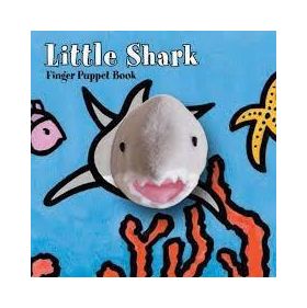 Little Shark: Finger Puppet Book | Klaartje van der Put