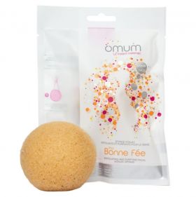 Burete Konjac exfoliant si regenerant pentru fata Ma Bonne Fee, 1 bucata, Omum