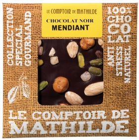 Tableta de ciocolata neagra cu fructe uscate | Comptoir de Mathilde