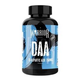 Warrior DAA D-Aspartic Acid-750 mg 120 vcaps