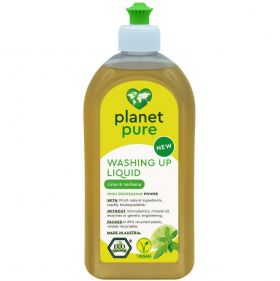Detergent pentru vase cu lime si verbena - eco-bio, 500ml Planet Pure