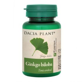 Ginko biloba, 60 comprimate, Dacia Plant