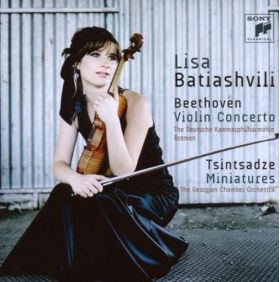 Beethoven - Violin Concerto / Tsintsadze - Miniatures | Ludwig Van Beethoven, Lisa Batiashvili, Sulkhan Tsintsadze