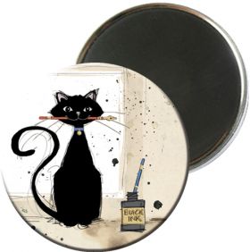 Magnet - Cat Painter | Kiub