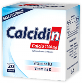 Calcidin 1200mg, 20pliculete - Zdrovit