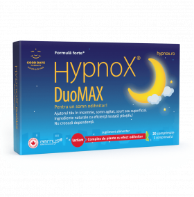 Hypnox DuoMax, 20 comprimate, Good Days Therapy