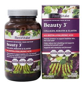 RESVITALE BEAUTY 3 COLAGEN + KERATINA + ELASTINA 90 CAPSULE