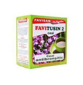 Favitusin2 Ceai antibronsitic, 50g - Favisan