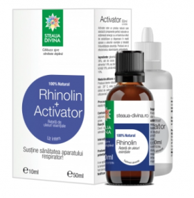 Kit RHINOLIN 10ml + ACTIVATOR 50ml, Steaua Divina