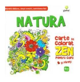 Natura. Carte de colorat Zen pentru copii