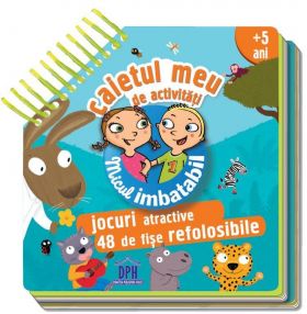 Micul imbatabil - Caietul meu de activitati - 5 ani - carte - DPH