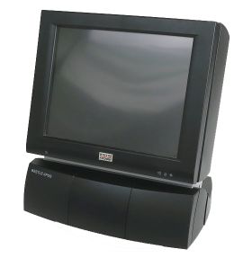 Sistem POS Wincor Nixdorf Beetle iPOS, 15 Inch LCD TouchScreen, 1024 x 768, Intel Celeron 1.50GHz, 2GB DDR2, 80GB HDD