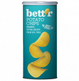 Chips din cartofi Bio, 160g, Bettr