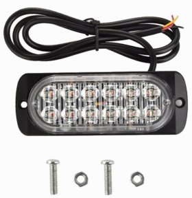 Proiector stroboscopic 12 LED-uri pentru grila