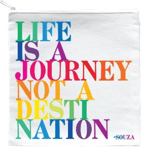 Portofel - Life is a journey | Quotable Cards