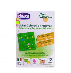 Plasturi decorativi Chicco, ulei din lemongrass si eucalipt, 12buc, 3ani+