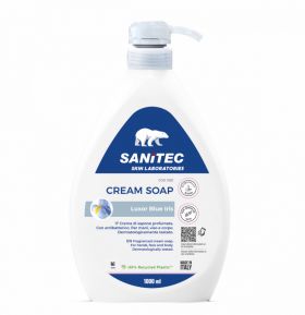 Crema de sapun parfumat Blue Iris, 1000ml, Sanitec