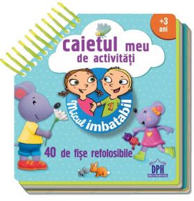 Micul imbatabil - Caietul meu de activitati - 3 ani - carte - DPH