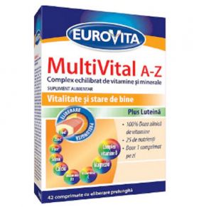 EUROVITA MULTI VITAL A-Z 42 COMPRIMATE