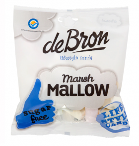 Bezele, marshmallow, fara zahar, fara gluten, 75g - Debron