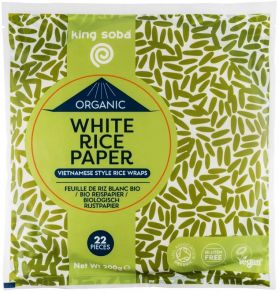 Foi din orez alb, in stil vietnamez, eco-bio, 200g - King Soba