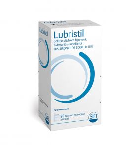 Lubristil Monodoze Solutie oftalmica 0.3ml, 20 bucati, SIFI