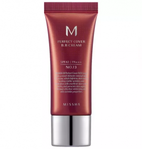 BB Cream M Perfect Cover SPF42 PA+++ No.13 Bej Luminos, 20ml, Missha