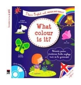 What colour is it + CD - I learn English with Peter and Emily - Annie Sussel Christophe Boncens