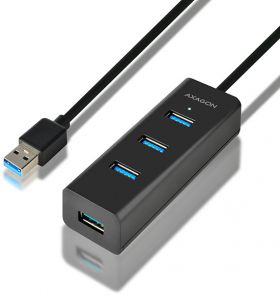 Hub USB AXAGON HUE-S2BL USB 3.0