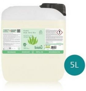 Detergent ecologic pentru spalat vase cu aloe vera, 5L - Biolu