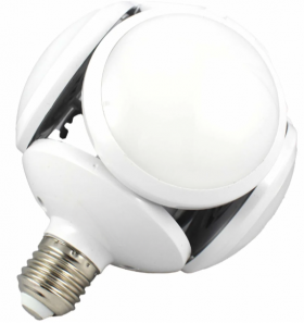 Lampa LED forma de minge 30W E27 cu 5 panouri