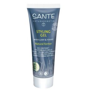 Gel de stilizare pentru par - fixare naturala - eco-bio - 50ml - Sante