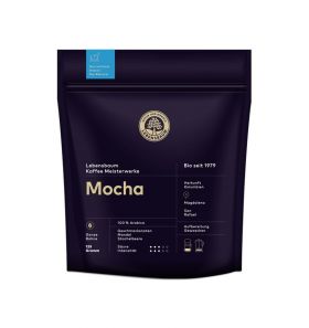 Cafea boabe Mocha, eco-bio, 125g - Lebensbaum