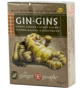 Bomboane moi cu ghimbir si cafea, 42g Gin Gins