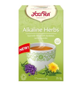 Ceai din plante alcaline Alkaline Herbs eco-bio 12pl, Yogi Tea