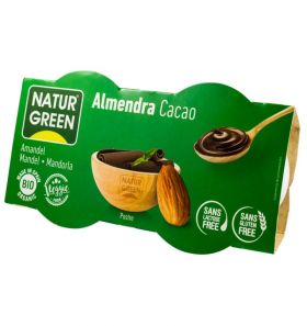 Desert de migdale cu cacao, eco-bio, 2x125g - Natur Green