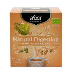 Ceai BIO Digestie naturala - 21,6g - Yogi Tea