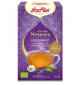 Ceai ECO-BIO pentru simturi, Noapte buna - 42g - Yogi Tea