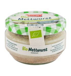 Specialitate BIO din carne de porc cu condimente, 160g, Wurst