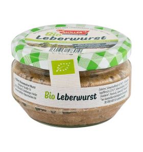 Specialitate BIO din carne de porc cu ficat, 160g, Wurst