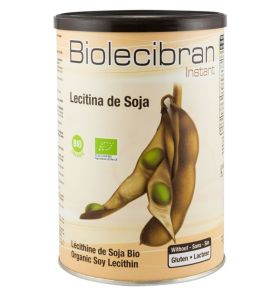 Pudra de lecitina din soia, eco-bio, 380 g, Pronat