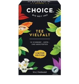 Selectie de ceai Tea Diversity Eco-Bio 20 plicuri - Choice