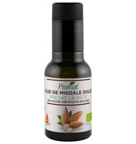 Ulei BIO de migdale dulci presat la rece, 100ml