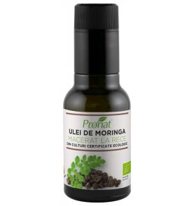 Ulei din seminte de moringa presat la rece, eco-bio, 100ml - Pronat