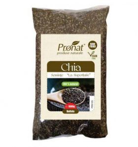 Seminte de Chia 1000g Pronat