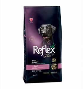 Hrana uscata pentru caini Reflex Plus Dog Adult cu Vita, 15 kg